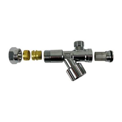 Doeco Universele filterstopkranen set 12 mm en 15 mm