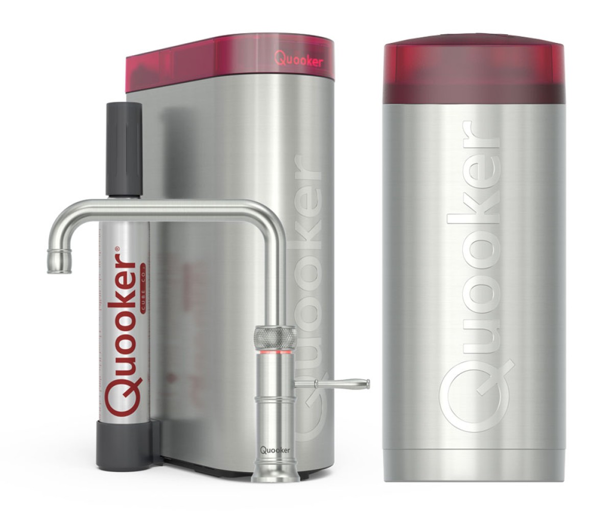 Quooker® COMBI CUBE Classic Fusion Square RVS