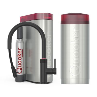 Quooker® COMBI+ CUBE Flex Round Zwart