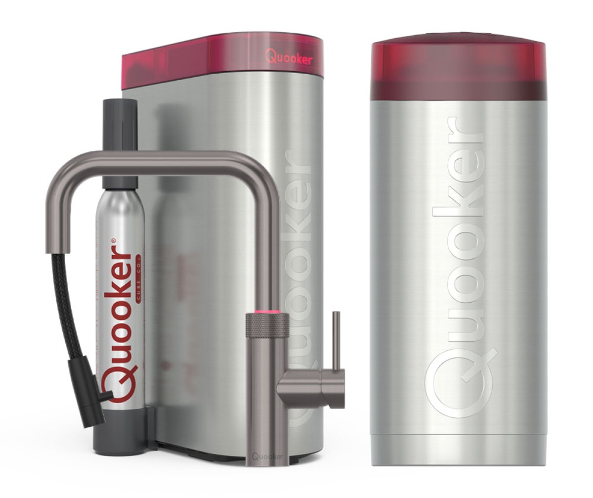 Quooker® COMBI CUBE Flex Square Gunmetal