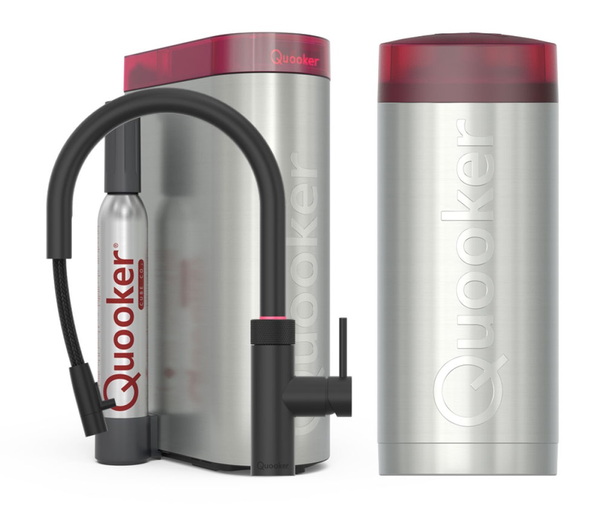 Quooker® COMBI+ CUBE Flex Round Zwart
