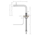 Quooker COMBI CUBE Front Rosé Koper