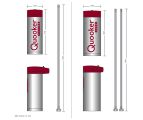 Quooker COMBI CUBE Front Rosé Koper
