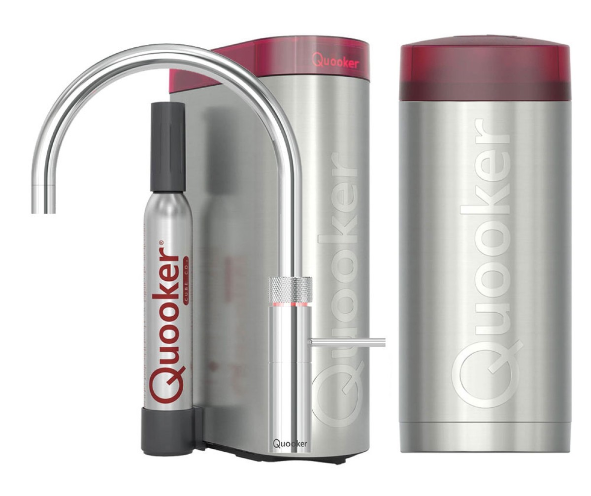 Quooker® COMBI+ CUBE Fusion Round Chroom