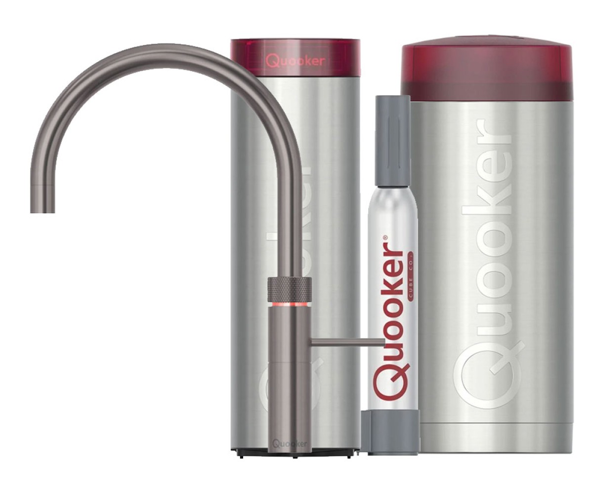Quooker® COMBI CUBE Fusion Round Gunmetal