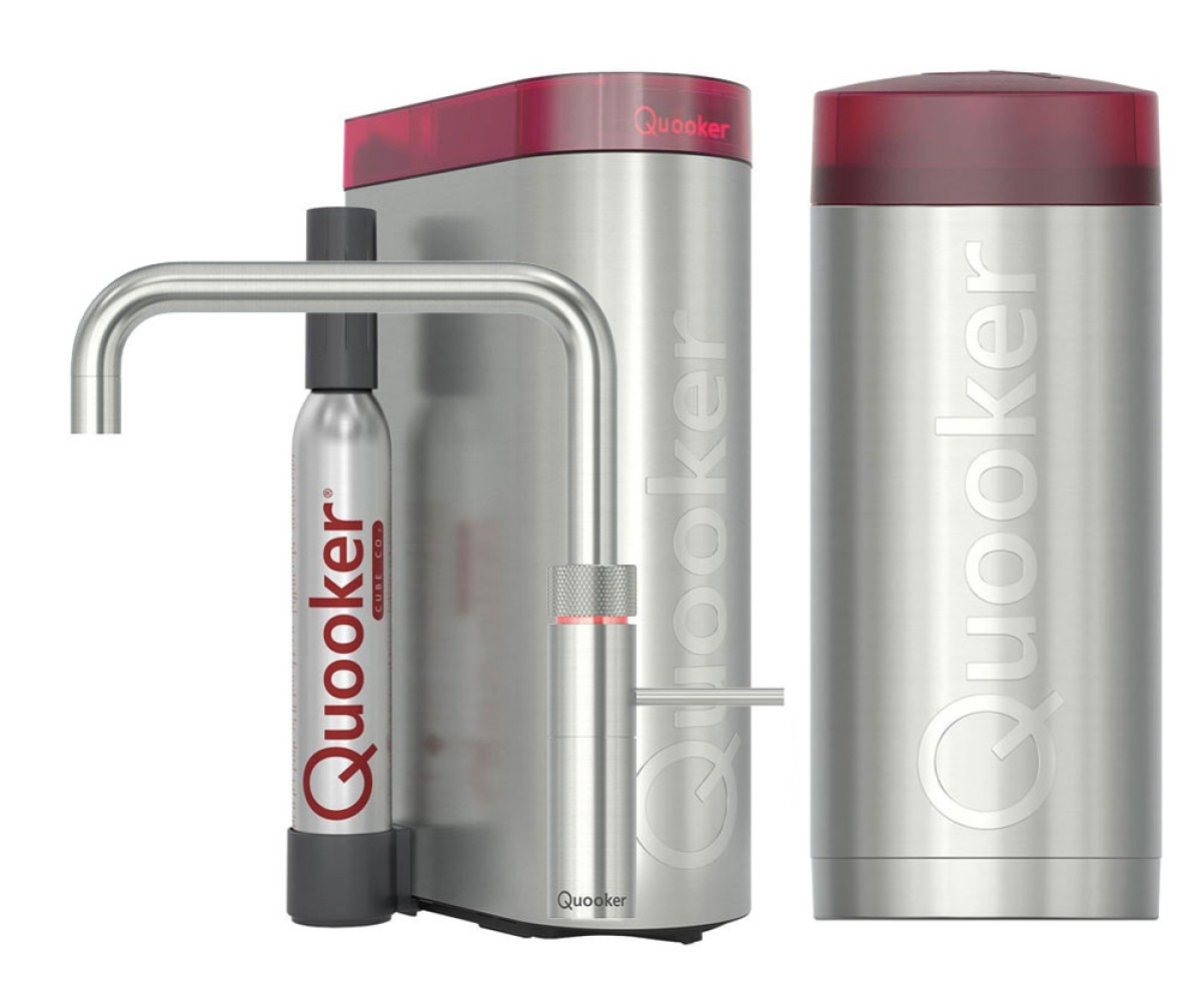 Quooker® COMBI+ CUBE Fusion Square RVS