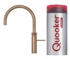 Quooker COMBI Fusion Round Messing Patina