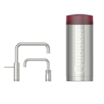 Quooker® COMBI Nordic Square Twintaps RVS