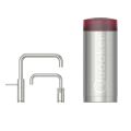Quooker COMBI Nordic Square Twintaps RVS