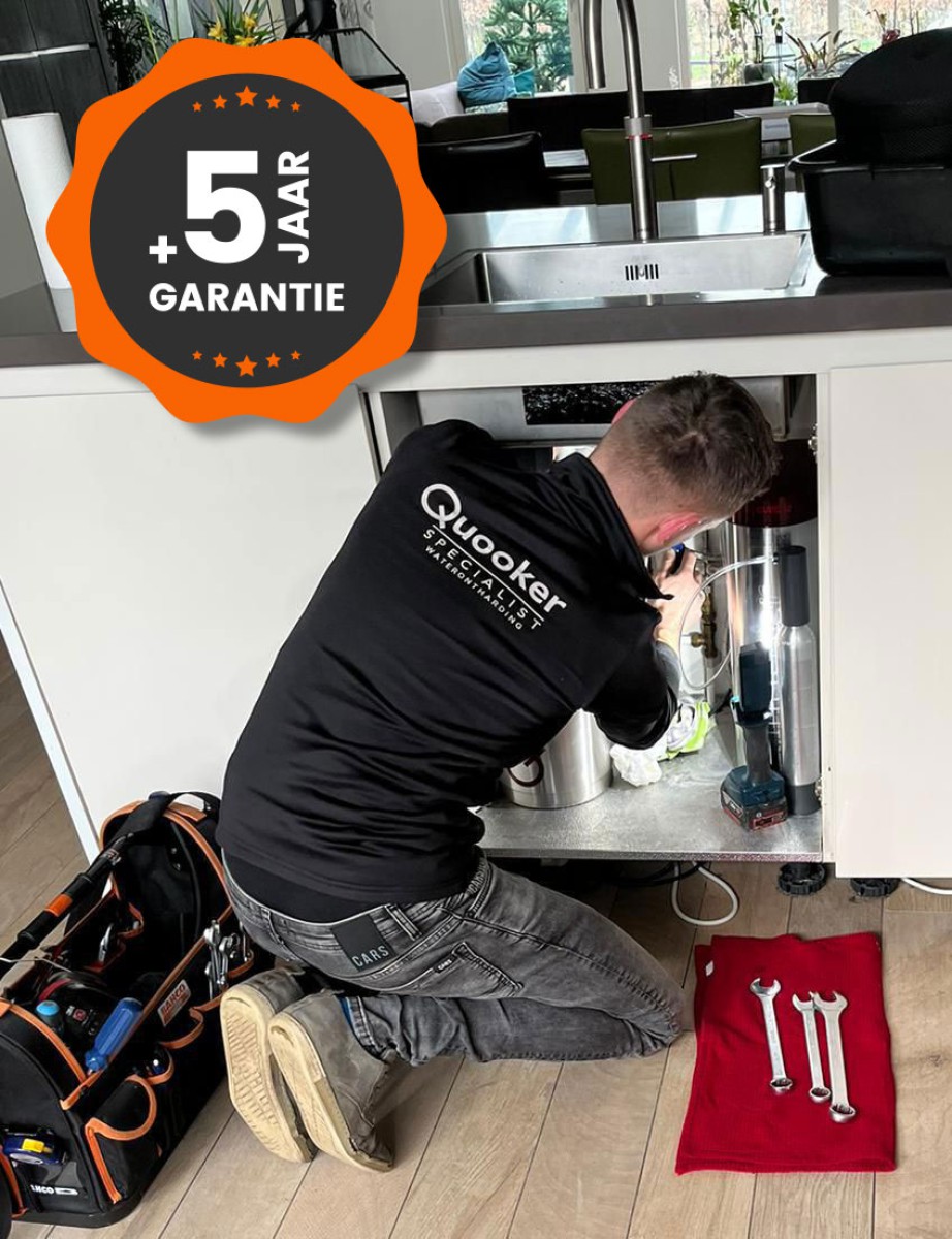 Quooker® Montage + 5 jaar Garantie