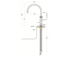 Quooker PRO3 Classic Fusion Round Messing Patina