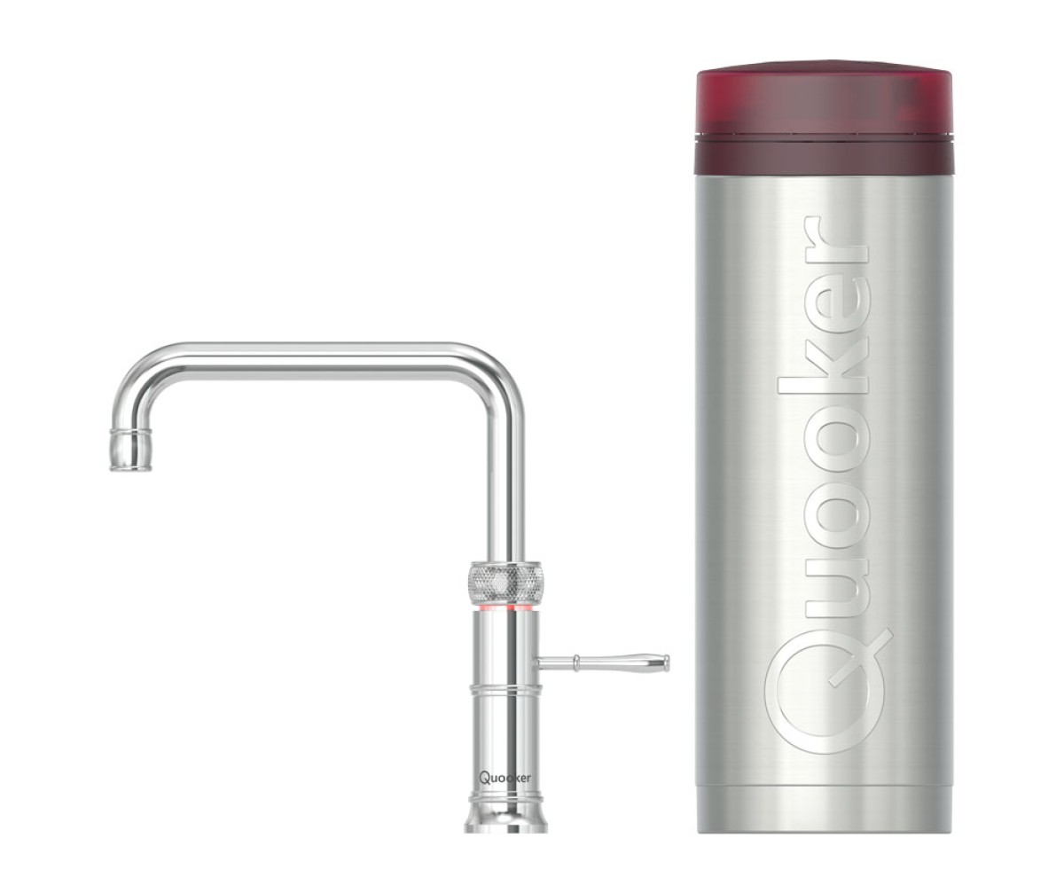 Quooker® PRO3 Classic Fusion Square Chroom