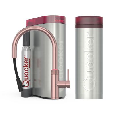 Quooker® PRO3 CUBE Flex Round Rosé Koper