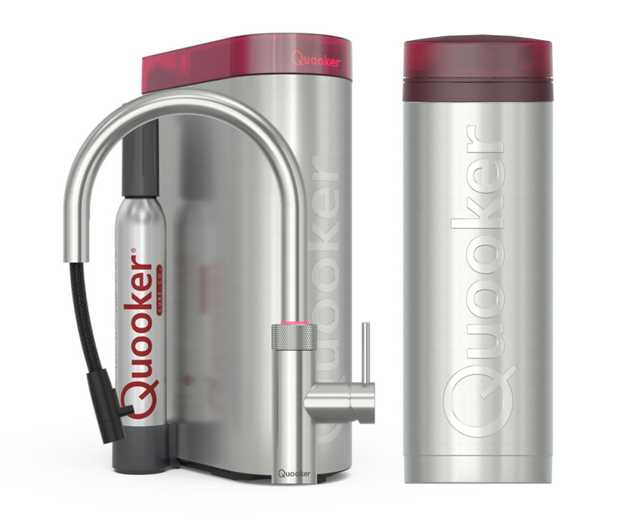 Quooker® PRO3 CUBE Flex Round RVS