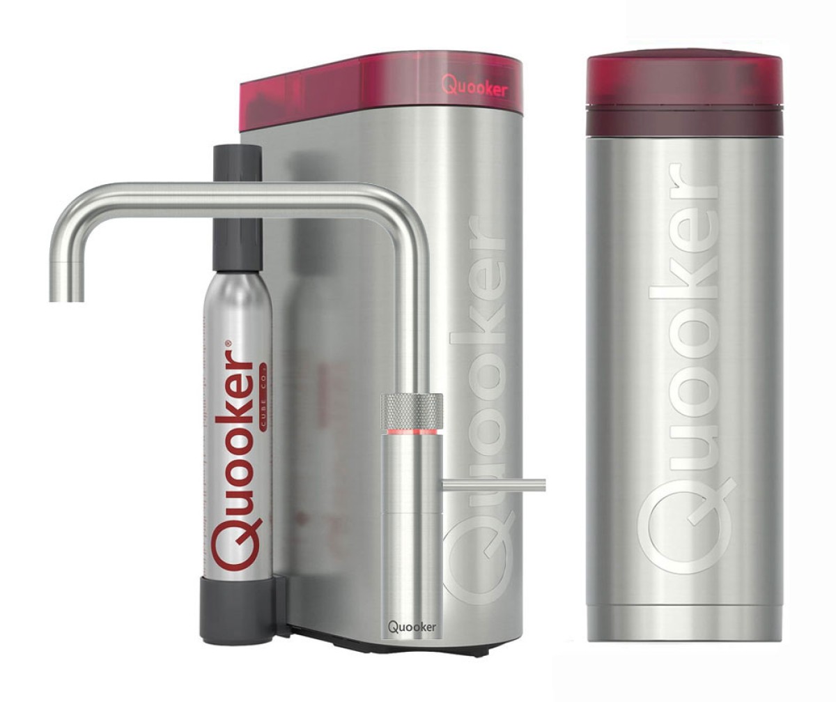 Quooker® PRO3 CUBE Fusion Square RVS