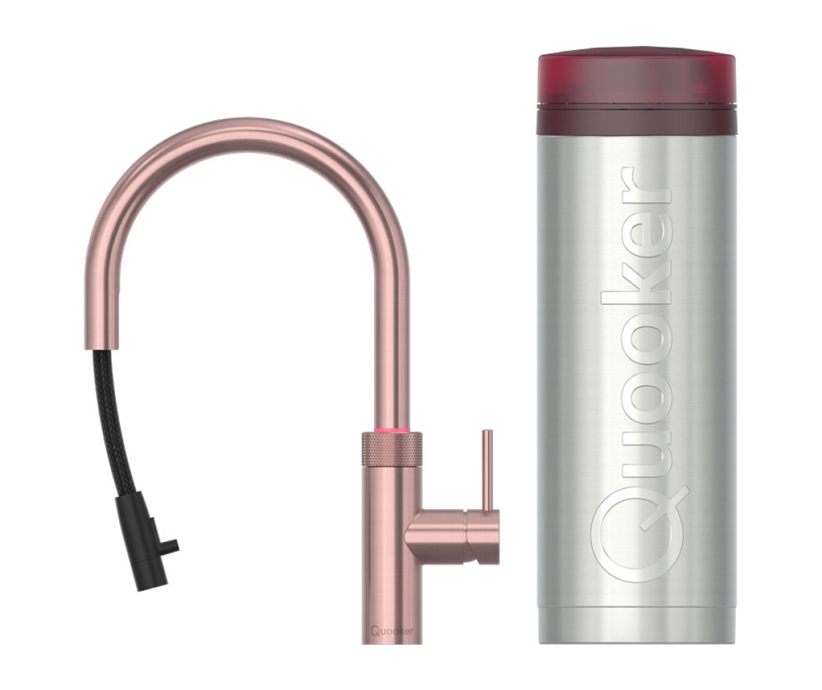 Quooker® PRO3 Flex Round Rosé Koper