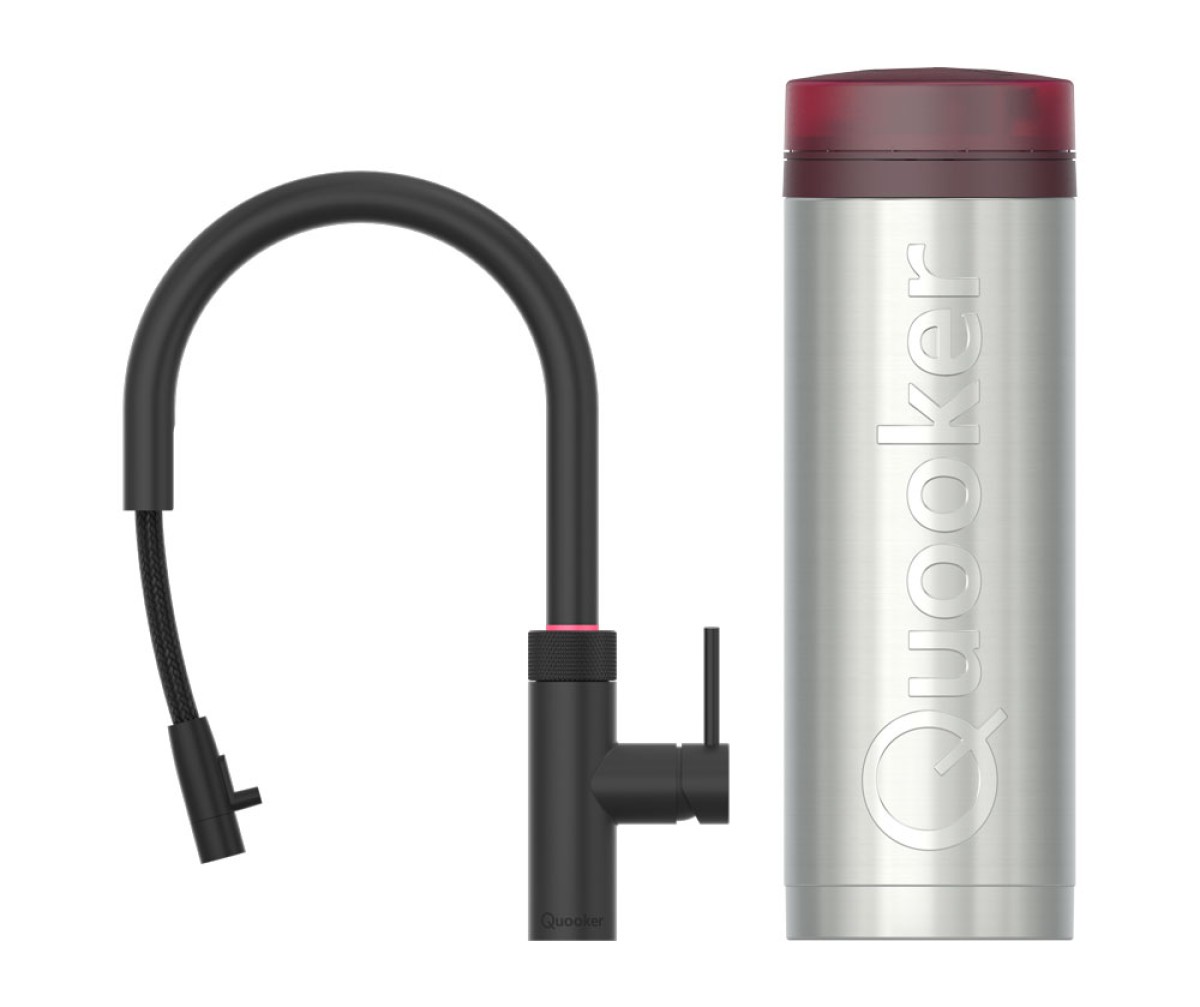 Quooker® PRO3 Flex Round Zwart