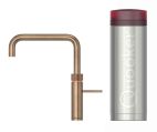 Quooker PRO3 Fusion Square Messing Patina