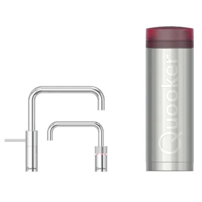 Quooker® PRO3 Nordic Square Twintaps Chroom